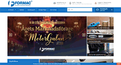 Desktop Screenshot of formac.se