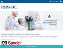 Tablet Screenshot of formac.com.au